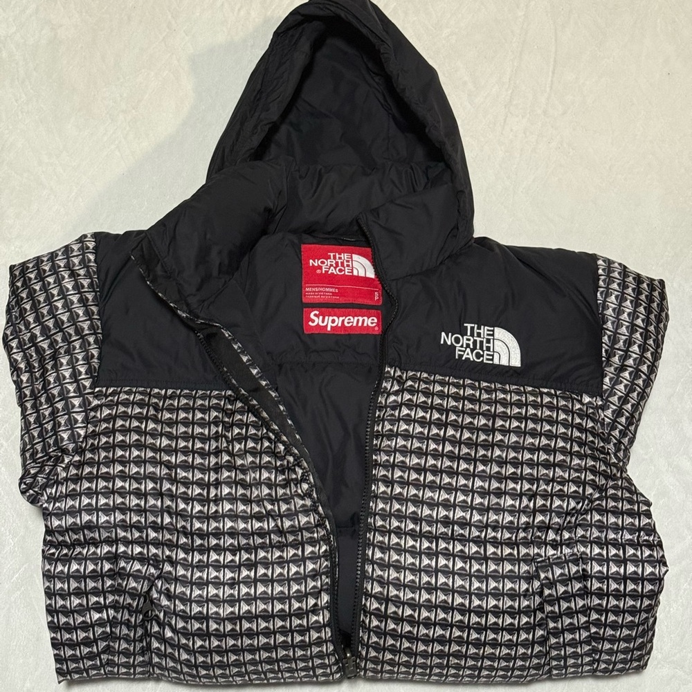 Mens Supreme The North Face Studded Nuptse Jacket